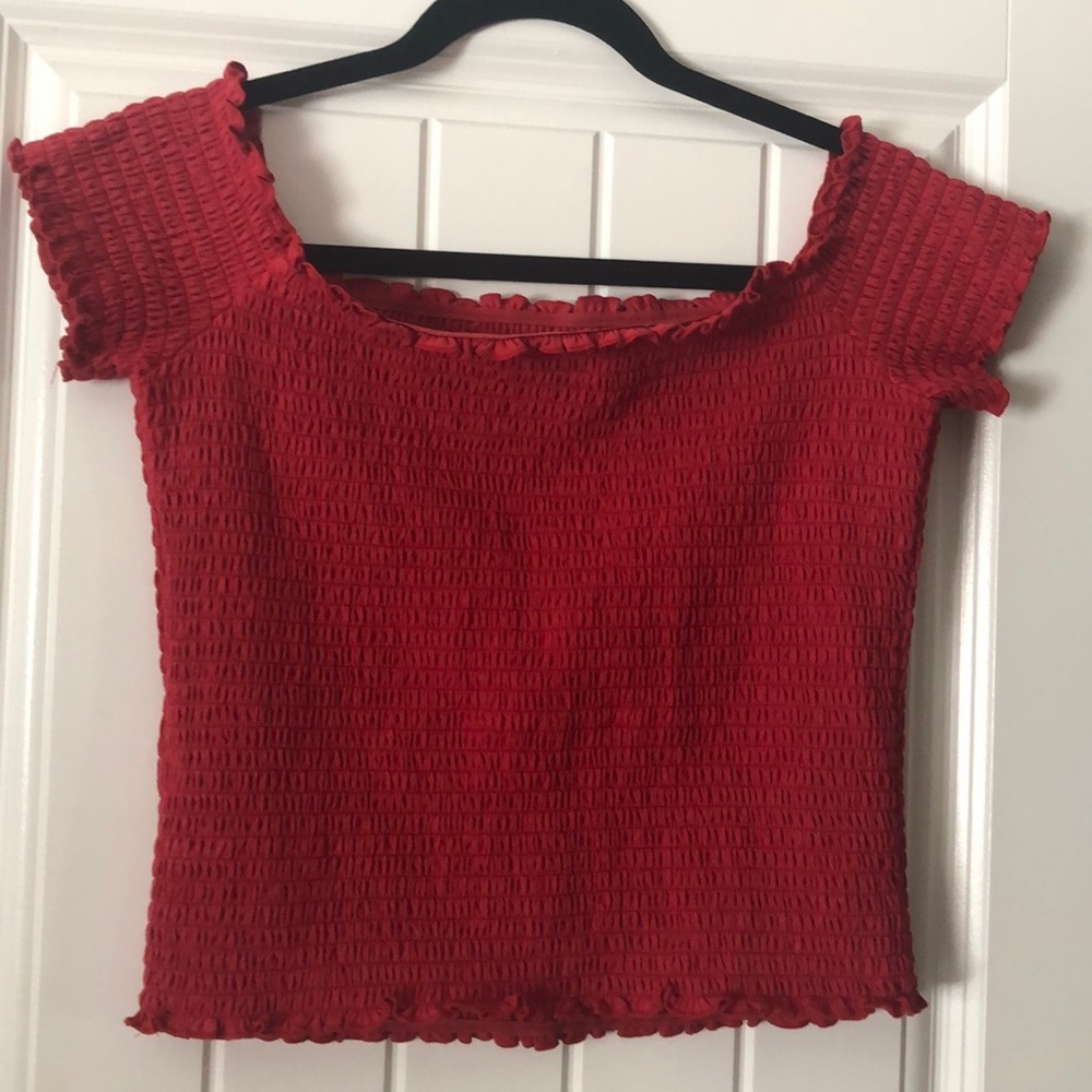Hollister fitted crop top - Picture 2 of 3